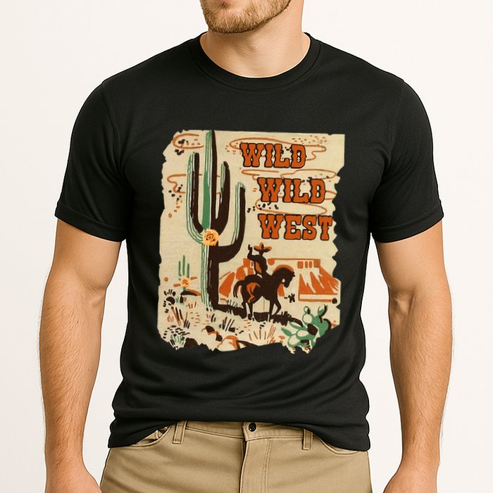 Wild Wild West Western Life Southwest Desert Vibes Cactus Performance Shirt
