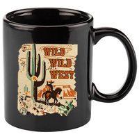 Wild Wild West Western Life Southwest Desert Vibes Cactus 11oz C Handle Ceramic Mug