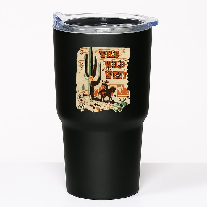 Wild Wild West Western Life Southwest Desert Vibes Cactus Tumbler
