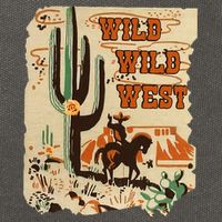 Wild Wild West Western Life Southwest Desert Vibes Cactus Cotton Canvas Backpack