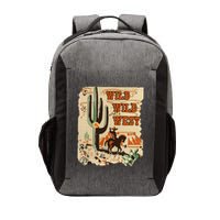 Wild Wild West Western Life Southwest Desert Vibes Cactus Vector Backpack