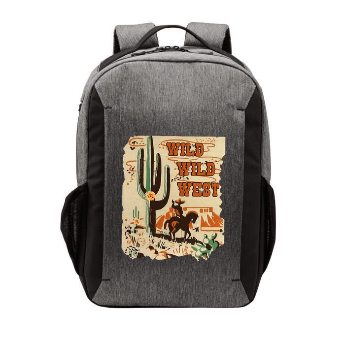 Wild Wild West Western Life Southwest Desert Vibes Cactus Vector Backpack