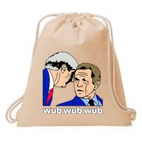 Wub Wub Wub Dubstep Merch Funny Meme Edm Dj Riddim Music Gag Drawstring Bag