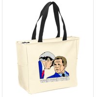 Wub Wub Wub Dubstep Merch Funny Meme Edm Dj Riddim Music Gag Zip Tote Bag