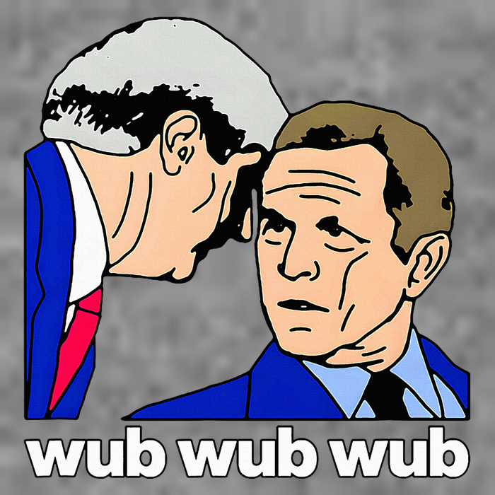 Wub Wub Wub Dubstep Merch Funny Meme Edm Dj Riddim Music Gag 7-Panel Snapback Hat