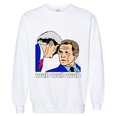 Wub Wub Wub Dubstep Merch Funny Meme Edm Dj Riddim Music Gag Garment-Dyed Sweatshirt