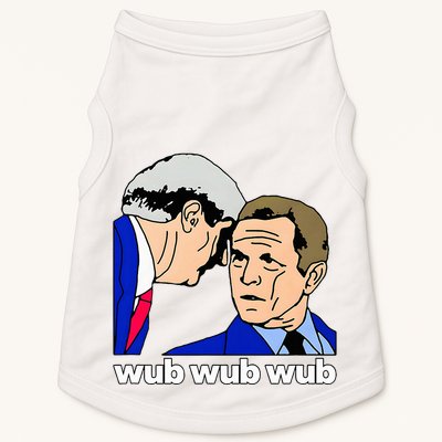 Wub Wub Wub Dubstep Merch Funny Meme Edm Dj Riddim Music Gag Doggie Tank
