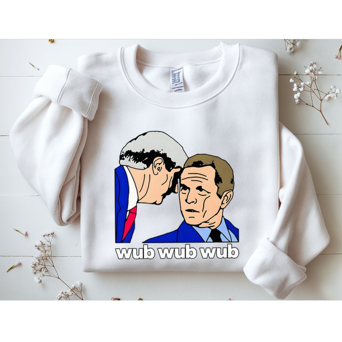 Wub Wub Wub Dubstep Merch Funny Meme Edm Dj Riddim Music Gag Sweatshirt