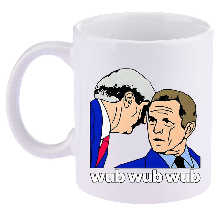 Wub Wub Wub Dubstep Merch Funny Meme Edm Dj Riddim Music Gag 11oz C Handle Ceramic Mug