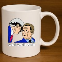 Wub Wub Wub Dubstep Merch Funny Meme Edm Dj Riddim Music Gag 11oz C Handle Ceramic Mug
