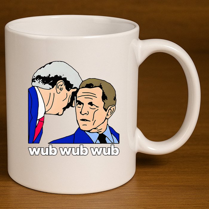 Wub Wub Wub Dubstep Merch Funny Meme Edm Dj Riddim Music Gag 11oz C Handle Ceramic Mug