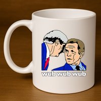 Wub Wub Wub Dubstep Merch Funny Meme Edm Dj Riddim Music Gag 11oz C Handle Ceramic Mug