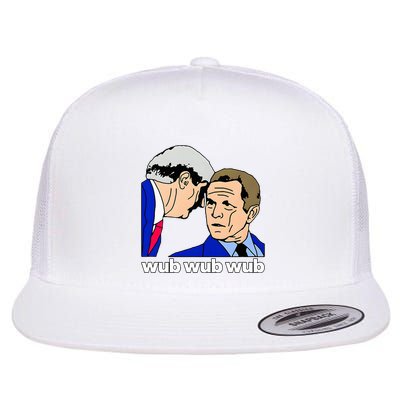 Wub Wub Wub Dubstep Merch Funny Meme Edm Dj Riddim Music Gag Flatbill Hat