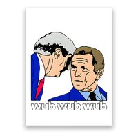 Wub Wub Wub Dubstep Merch Funny Meme Edm Dj Riddim Music Gag Poster