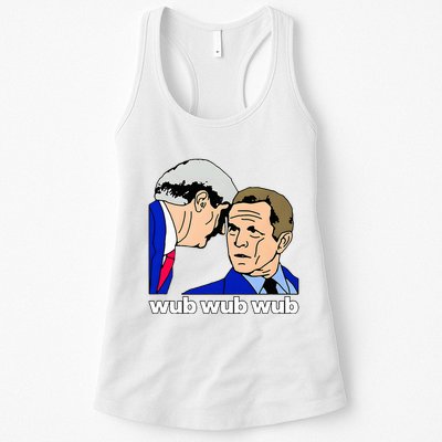 Wub Wub Wub Dubstep Merch Funny Meme Edm Dj Riddim Music Gag Womens Tank Top