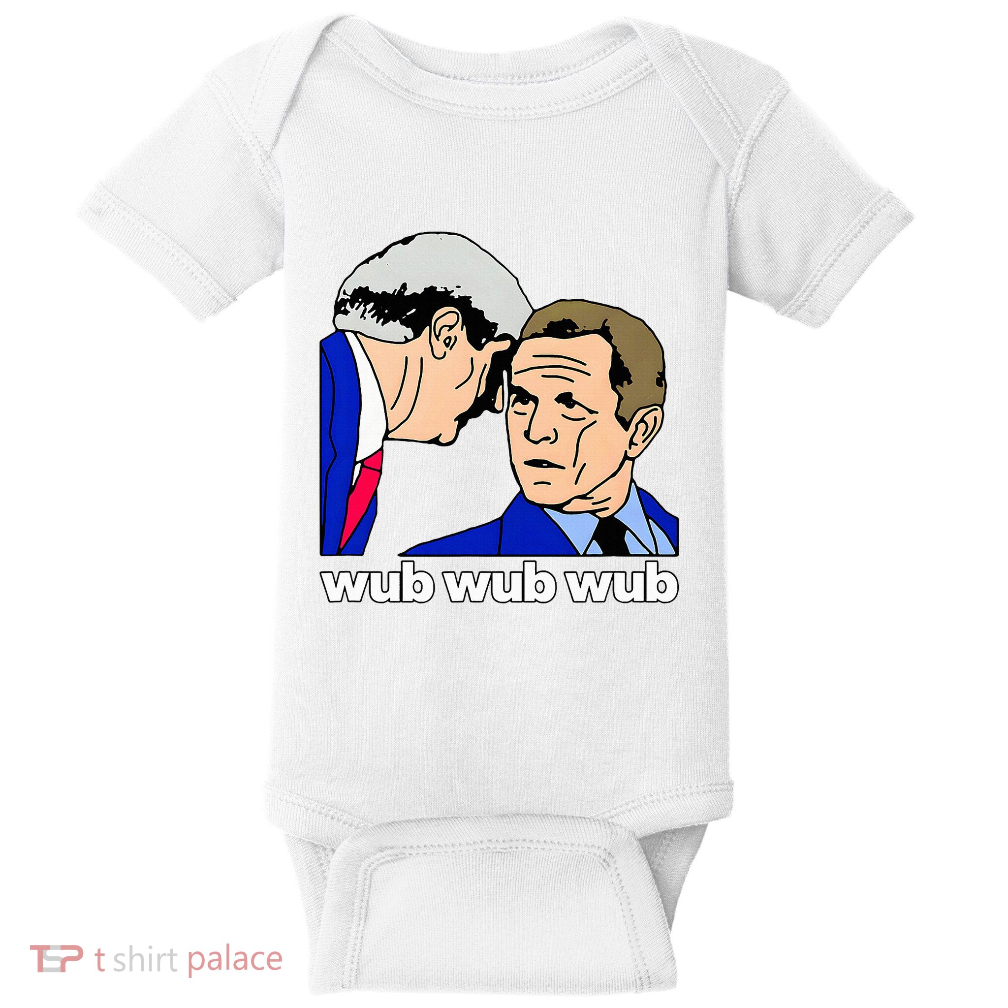 Wub Wub Wub Dubstep Merch Funny Meme Edm Dj Riddim Music Gag Baby Bodysuit