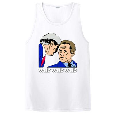 Wub Wub Wub Dubstep Merch Funny Meme Edm Dj Riddim Music Gag PosiCharge Competitor Tank