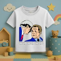 Wub Wub Wub Dubstep Merch Funny Meme Edm Dj Riddim Music Gag Toddler T-Shirt