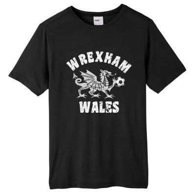 Wrexham Wales Welsh Visitor Traveler Dragon Tall Fusion ChromaSoft Performance T-Shirt