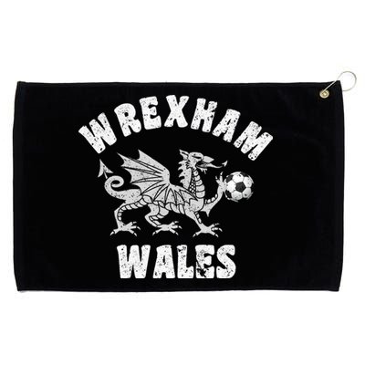 Wrexham Wales Welsh Visitor Traveler Dragon Grommeted Golf Towel