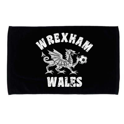 Wrexham Wales Welsh Visitor Traveler Dragon Microfiber Hand Towel