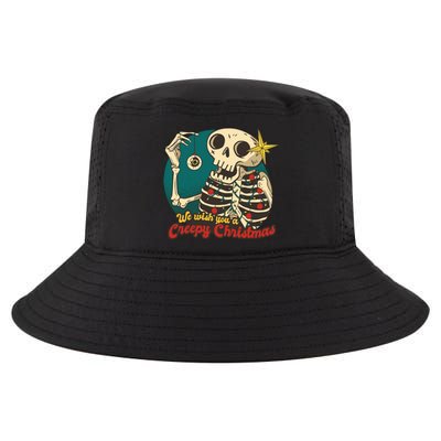 We Wish You A Creepy Christmas Cool Comfort Performance Bucket Hat