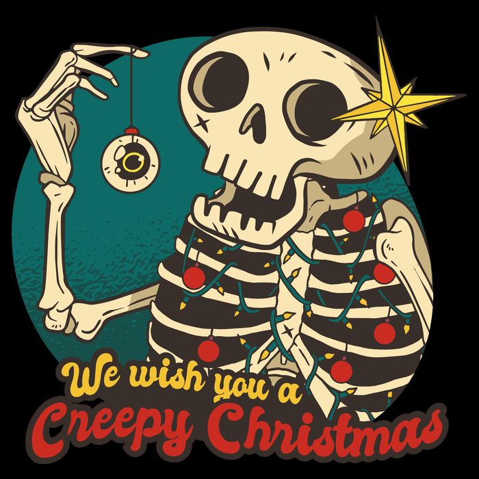 We Wish You A Creepy Christmas City Backpack
