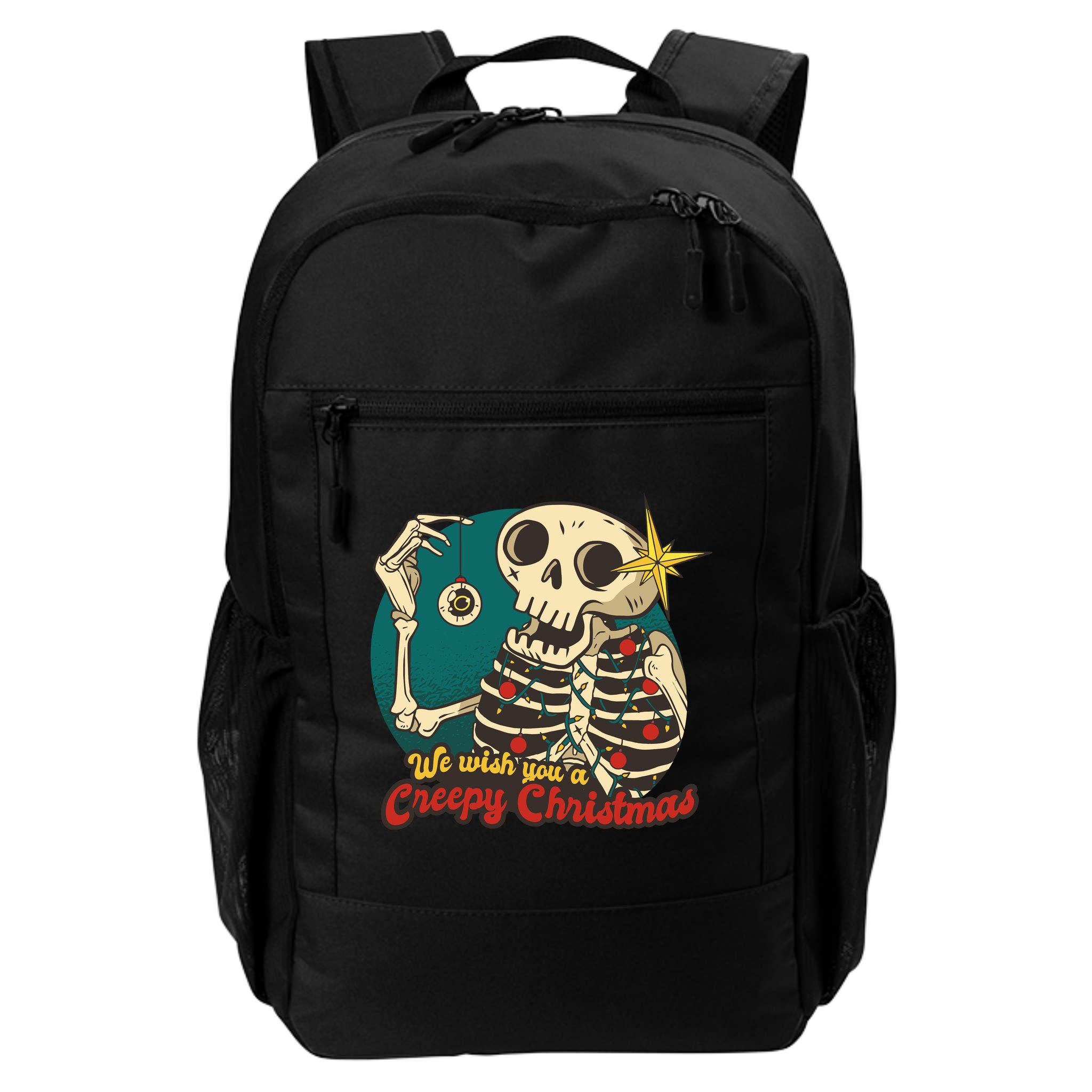 We Wish You A Creepy Christmas Backpack