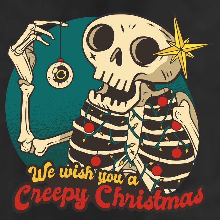 We Wish You A Creepy Christmas Beanie