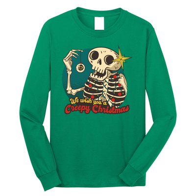 We Wish You A Creepy Christmas Long Sleeve Shirt