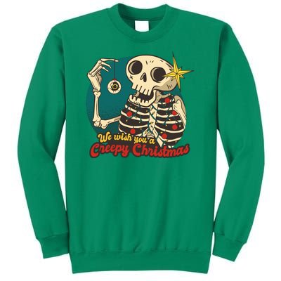 We Wish You A Creepy Christmas Sweatshirt