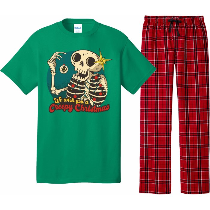 We Wish You A Creepy Christmas Pajama Set