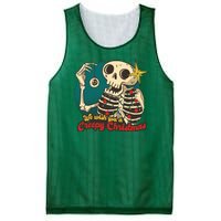 We Wish You A Creepy Christmas Mesh Reversible Basketball Jersey Tank