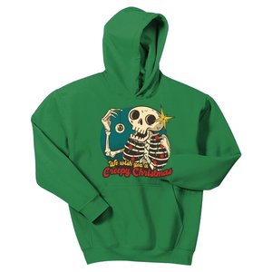 We Wish You A Creepy Christmas Kids Hoodie