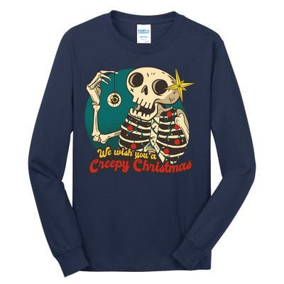 We Wish You A Creepy Christmas Tall Long Sleeve T-Shirt