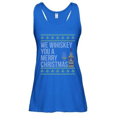 We Whiskey You A Merry Christmas Holiday Xmas Ing Gift Meaningful Gift Ladies Essential Flowy Tank