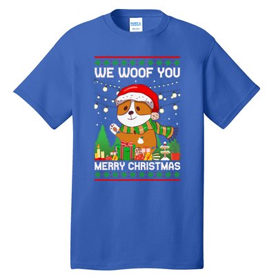 We Woof You A Merry Christmas Gift Tall T-Shirt