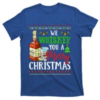 We Whiskey You A Merry Christmas Wish Pajama Ing Cute Gift T-Shirt