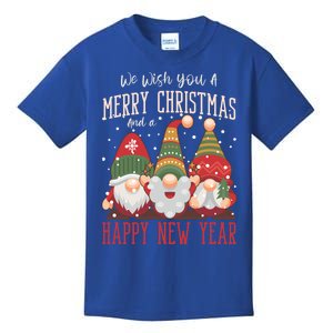 We Wish You A Merry Christmas Nordic Gnomes Pajama Great Gift Kids T-Shirt