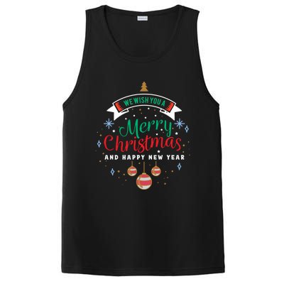 We Wish You A Merry Christmas Gift PosiCharge Competitor Tank