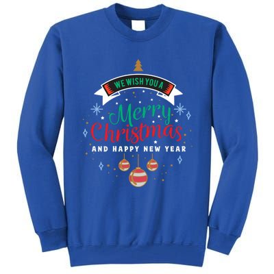 We Wish You A Merry Christmas Gift Tall Sweatshirt