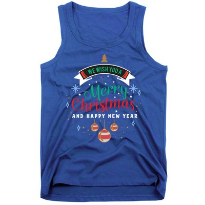 We Wish You A Merry Christmas Gift Tank Top