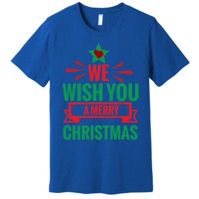 We Wish You A Merry Christmas Gift Premium T-Shirt