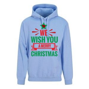 We Wish You A Merry Christmas Gift Unisex Surf Hoodie