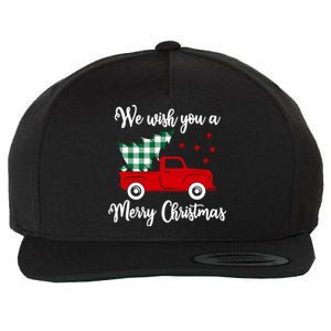 We Wish You A Merry Christmas Great Gift Wool Snapback Cap