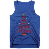 We Wish You A Merry Christmas Tree Holiday Xmas Gift Tank Top