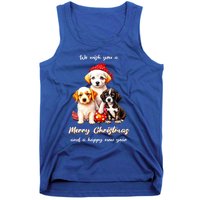 We Wish You A Merry Christmas With Christmas Puppies Gift Tank Top