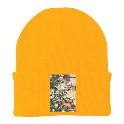 We Wish You Happy Holidays And Merry Christmas Luxury Stylish Great Gift Knit Cap Winter Beanie