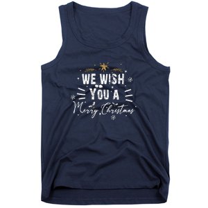 We Wish You A Merry Christmas Tank Top