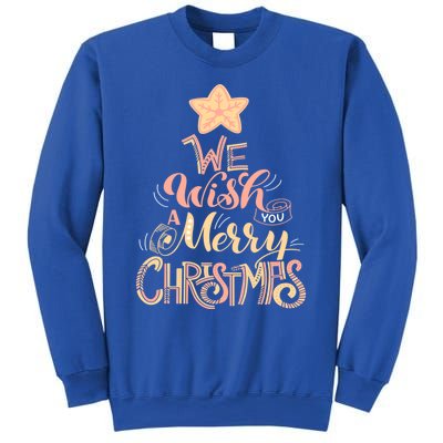 We Wish You A Merry Christmas Tree Holiday Funny Gift Sweatshirt